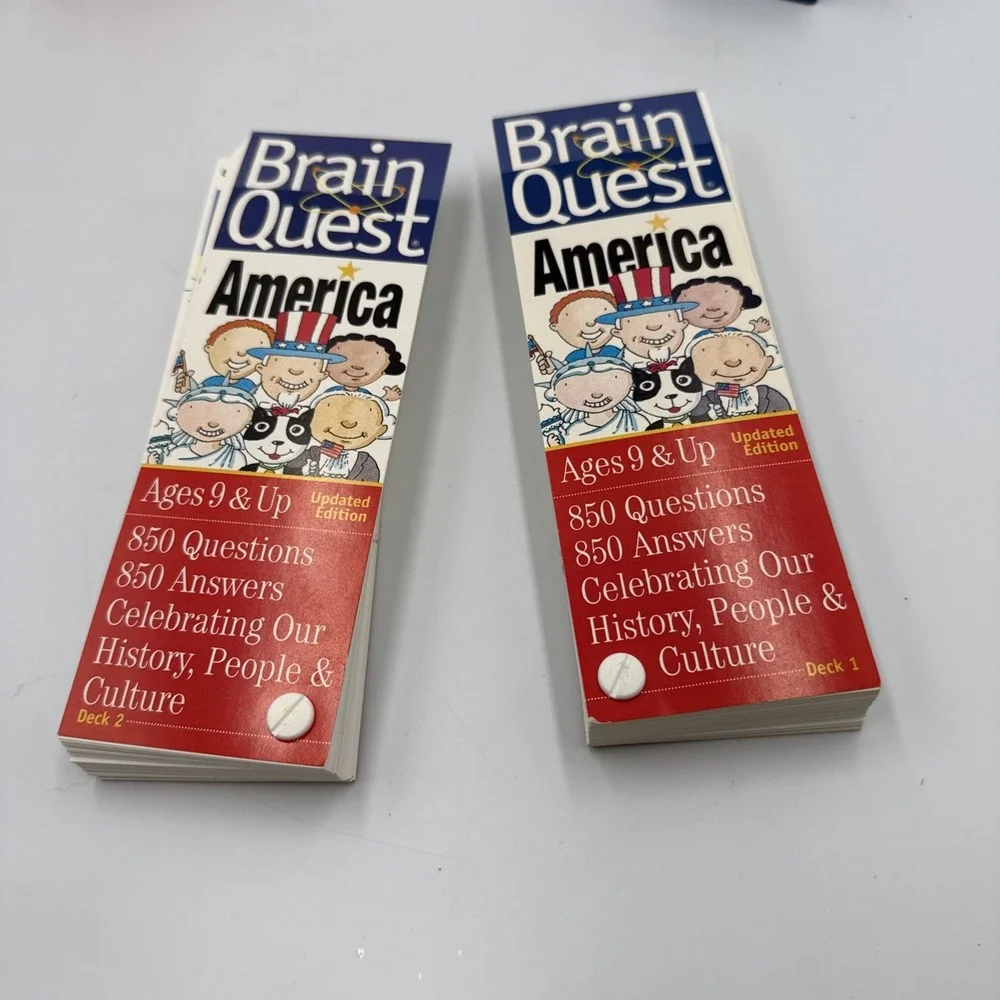 Brain Quest America Its ok To Be America Smart 850 Questions Answers Ages 9 Up